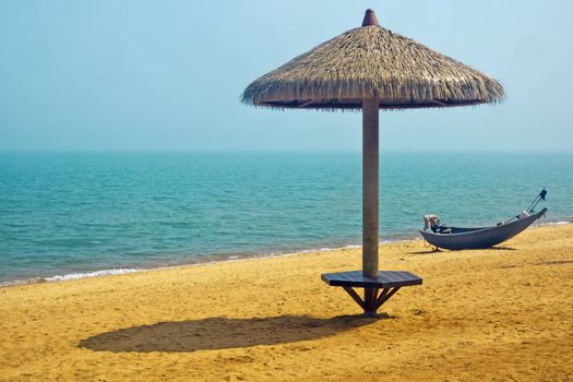 Tropical seaside scenery - taken in Hainan Island, China