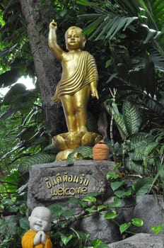 Wat Saket (Golden Mount) in Bangkok, Thailand