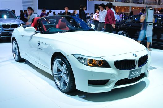 BANGKOK, THAILAND - MAR 30: BMW Active Hybrid 5 shown at the Bangkok Motor Show 2013 in Bangkok, Thailand on March 30, 2013.