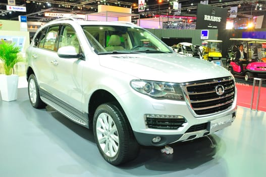 BANGKOK, THAILAND - MAR 30: Haval H8 car shown at the Bangkok Motor Show 2013 in Bangkok, Thailand on March 30, 2013.