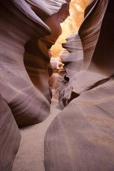 view of famous Antelope Canyon