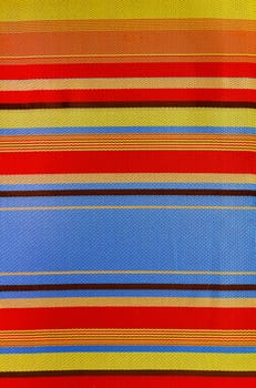 High resolution striped canvas fabric