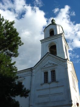 Beautiful slavonic churchBeautiful church on a background of the blue sky