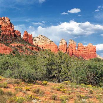 famous wilderness landscape near Sedona