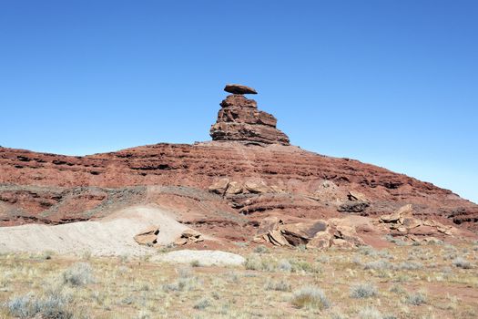 view of famous mexican hat, USA