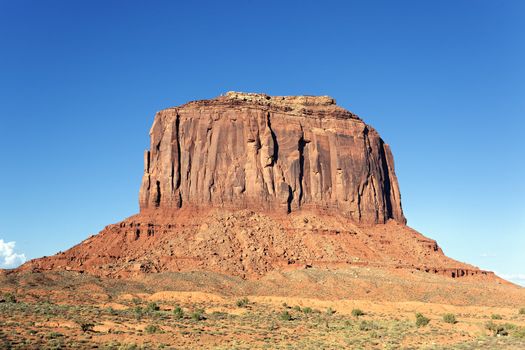 part of famous Monument Valley, USA