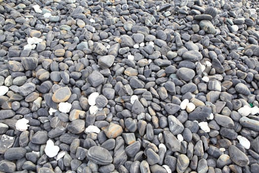 pebble on island, Lipe island, Thailand