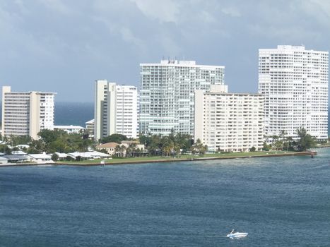 View of Fort Lauderdale in Florida