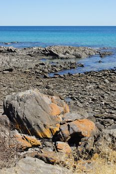 Coastline close to Penneshaw, Kangaroo Island, Australia