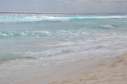 Beach in Cancun, Mexico