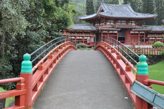 Byodo-In Temple in Oahu, Hawaii