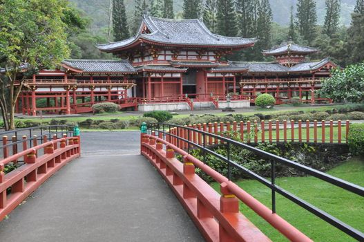 Byodo-In Temple in Oahu, Hawaii