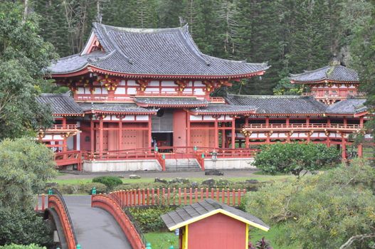 Byodo-In Temple in Oahu, Hawaii