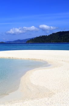 Beautiful tropical landscape. Lipe island, Thailand