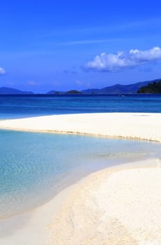 Beautiful tropical landscape. Lipe island, Thailand