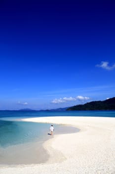 Beautiful tropical landscape. Lipe island, Thailand