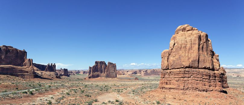 panoramic view of Canyonlands Natural Park