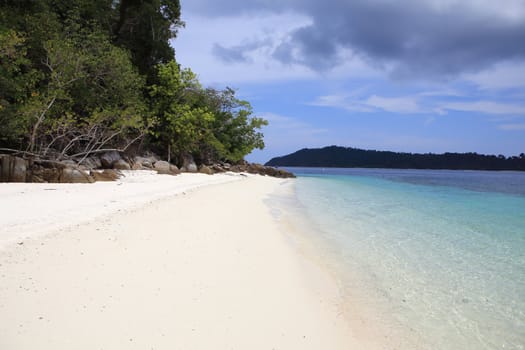 Beautiful tropical landscape. Lipe island, Thailand