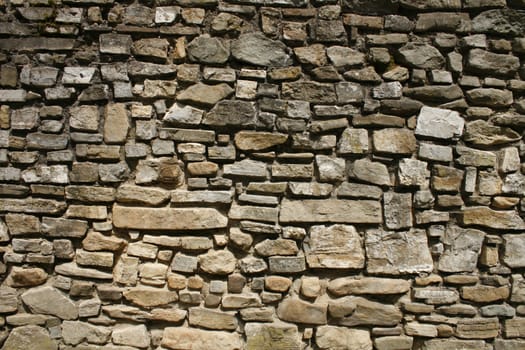 stone wall background (texture from the old castle)