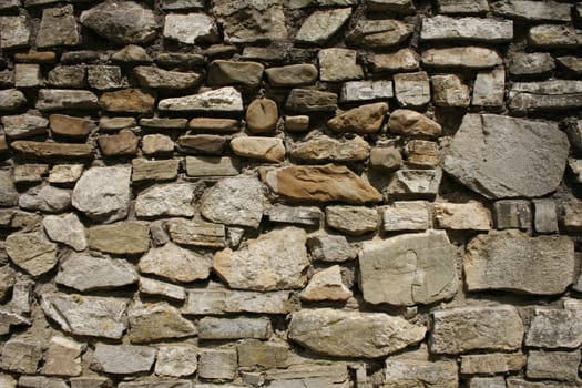 stone wall background (texture from the old castle)