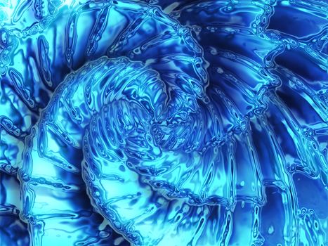 abstract water twirl background generated by the computer 
