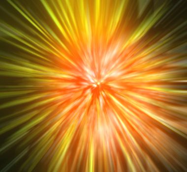 abstract explosion background generated by the computer