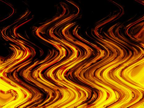 abstract fire background generated by the computer