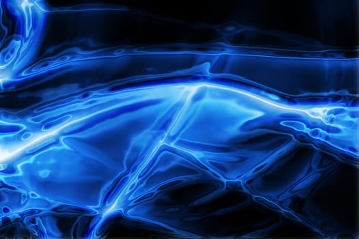 abstract blue background generated by the computer