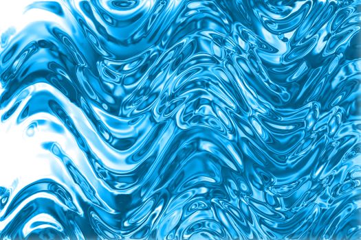 abstract blue water background generated by the computer