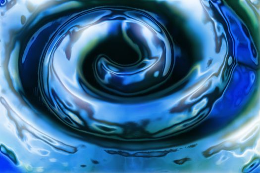 abstract blue water background generated by the computer