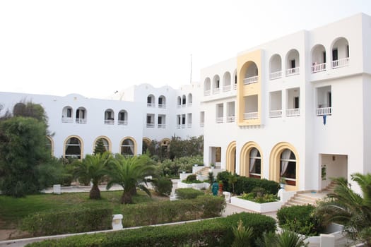 detail of the hotel in tunisia (djerba)