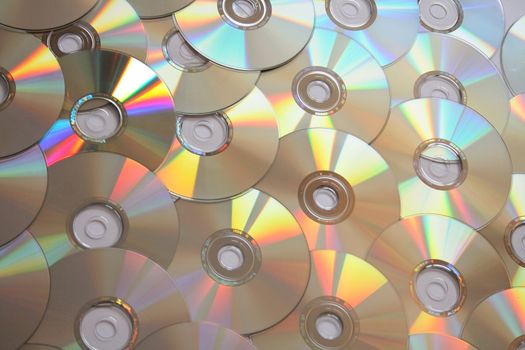 new CD-rom background from the many CD