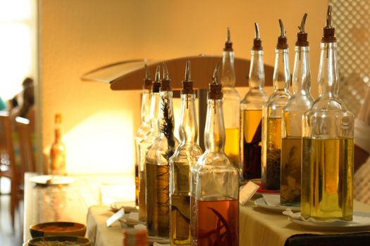 set of oils for the gourmets from Tunisia hotel 
