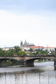 castle in the Prague in the czech republic