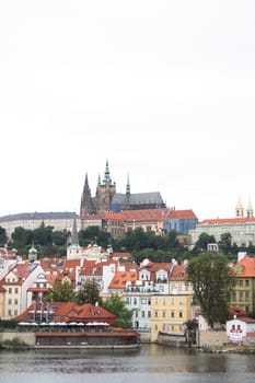 castle in the Prague in the czech republic