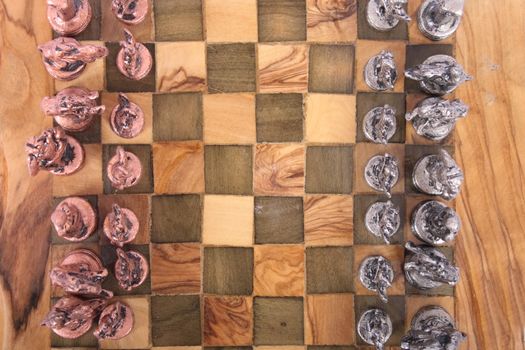 very nice chess set from the tunisia 