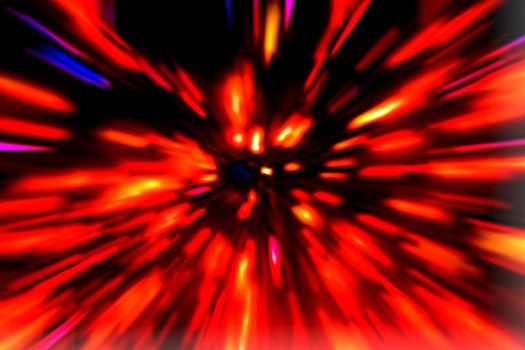 abstract explosion background generated by the computer