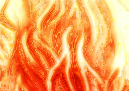 abstract fire background generated by the computer 