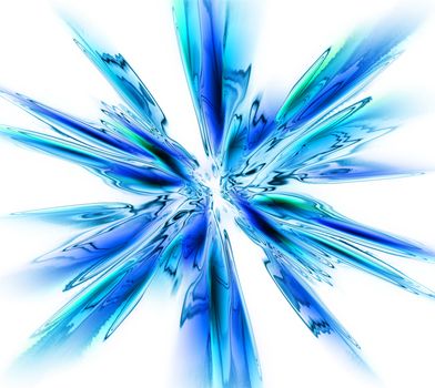 abstract snow background generated by the computer