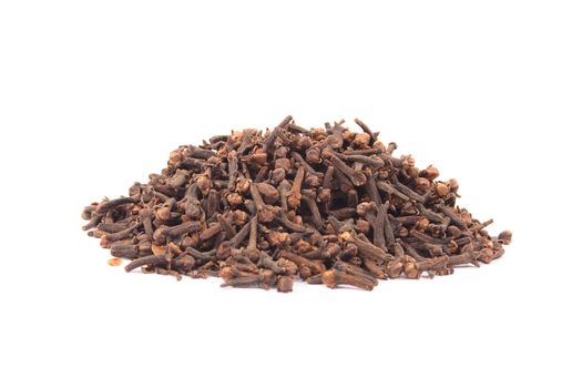 clove grocery isolated on the white background