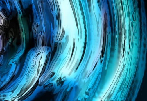 abstract water texture generated by the computer 