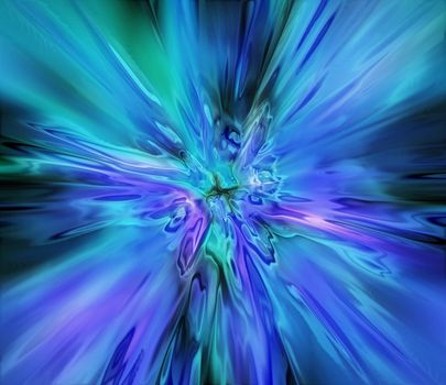 abstract ice background generated by the computer
