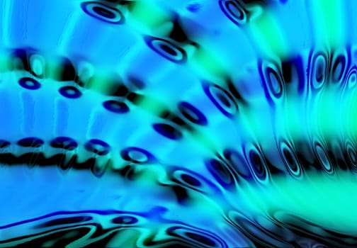 abstract water background generated by the computer