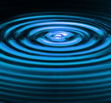 abstract water background generated by the computer