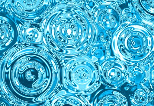 abstract water background generated by the computer 