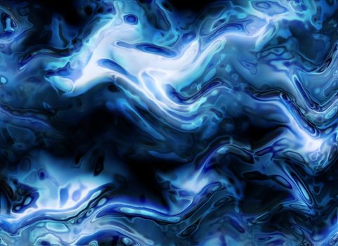 abstract  water background generated by the computer