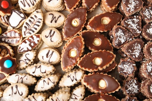 traditional sweet xmas cookies from czech republic