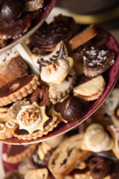 traditional sweet xmas cookies from czech republic