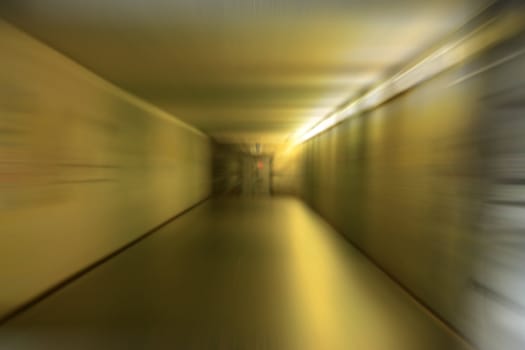 the tunnel dark background from the Prague 