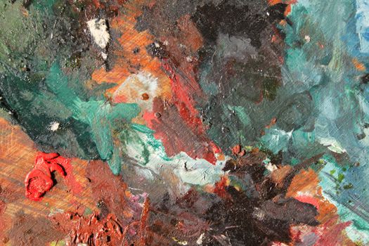 abstract muliticolor background from the old palette